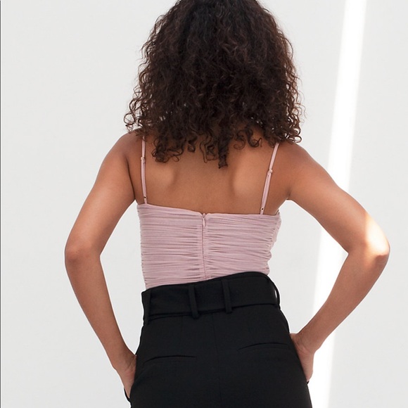Aritzia Babaton Luxor pink bodysuit - Picture 5 of 7